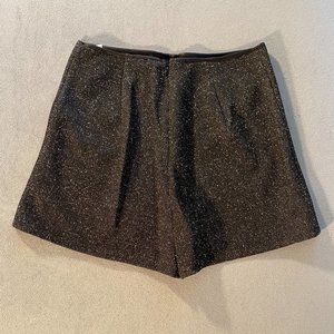 Brand New Necessary Objects Black Tweed Shorts